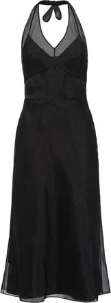 Prada Re-Edition 1995 Silk Halterneck Dress - Womens - Silk