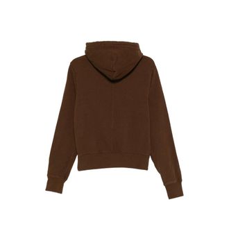 Entire studios Cotton Jersey Hoodie - Brown