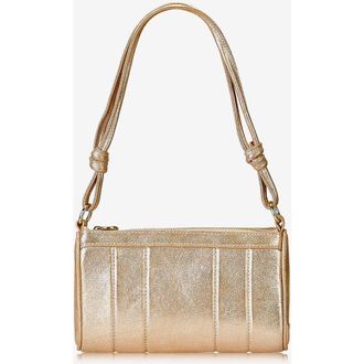 Gigi New York MAGGIE SHOULDER BAG in Platinum Metallic at Nordstrom