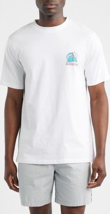 Boardies Romancing the Wave Graphic T-Shirt in White at Nordstrom, Size Xx-Large