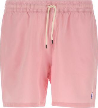 Polo Ralph Lauren Pink Solid Swim Short