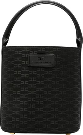 Elisabetta Franchi Bucket Bag - Dames - Schoudertassen - Zwart - ONE Size - Tassen