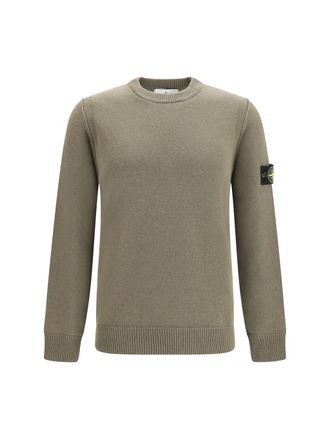 Stone Island Lambwool Stand Collar Sweater