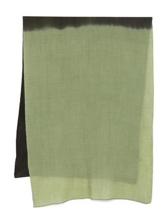 Yavi wool-silk scarf - women - Wool/Silk - One Size - Grey