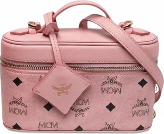 MCM Pre-owned MCM Mini Visetos Coated Canvas Aren Vanity Case Ladies GJ3P0G08DJJE0OKO