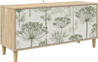 vidaXL Mueble De Tv Gotha 102 X 33 X 50 Cm Sonoma Madera De Ingenier&iacute;a Vidaxl