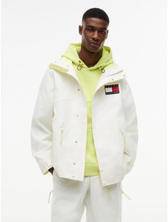 Tommy Hilfiger Mens Tommy x US SailGP Team Windbreaker - Ecru - L