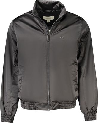 Calvin Klein Mens Zipup Jacket - Dark Grey - Size X-Large