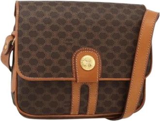 Celine Pre-owned Vintage Schoudertas - Dames - Vintage Schoudertas - Bruin - ONE Size - Leer - Vintage