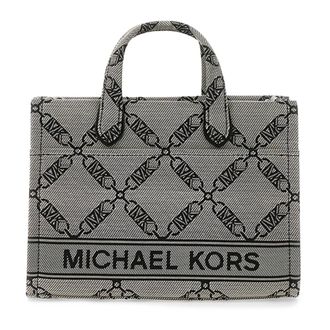 Michael Kors Tote Bags, female, Black, Size: ONE SIZE Gigi Handbag