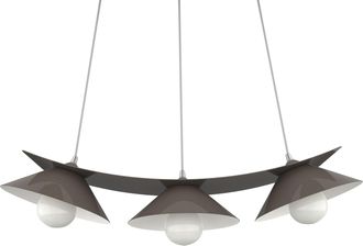 Lumicom Lumicom - Miller L&aacute;mpara De Techo X3 Bicolor