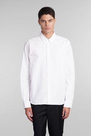 Ami Shirt In White Cotton