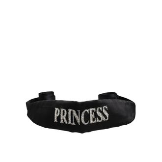 Dolce & Gabbana Fantasy Gevlochten Taille Riem met Zijde - Dames - Riemen - Zwart - ONE Size - Accessoires