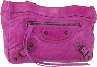 Balenciaga Pre-owned Clutches, female, Purple, Size: ONE SIZE Pre-owned Vintage Clutch
