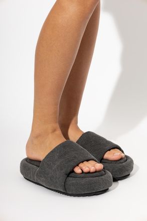 Rick Owens Chancla Slides, Womens, Grey