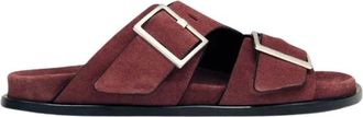 Alohas Alohas, Schoenen, Dames, Rood, 36 EU, Su&egrave;de, Alba Su&egrave;de Slippers