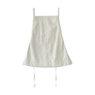 STUDIO NICHOLSON Raddle Top - Dames - Tops - Wit - Maat: 2XS Linnen
