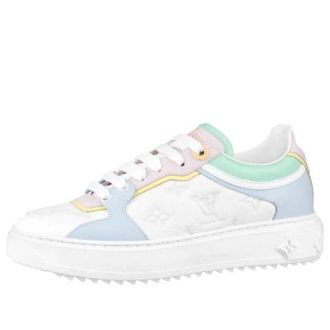 Louis Vuitton (WMNS) LOUIS VUITTON Time Out Sneakers White with Baby Shades 1A8VTZ