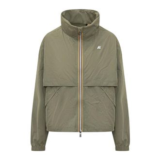 K-Way K-Way, Light Jackets, female, Green, Size: XL Aubette Memory Touch Jacket