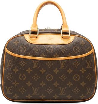 Louis Vuitton Borsa a mano Trouville con monogramma 2004 - Marrone