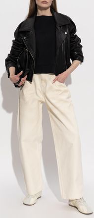 Willy Chavarria Jeans Bad Girl, Womens, Cream