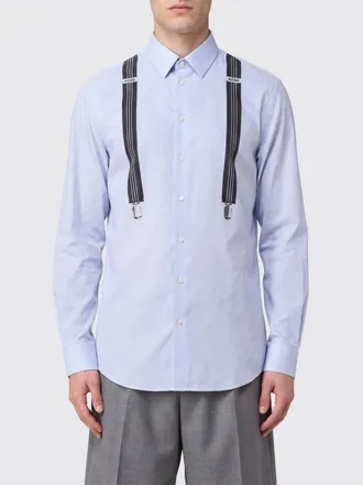 Moschino Shirt Men color Blue