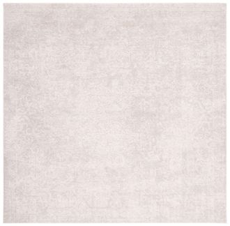 Safavieh Alfombra poli&eacute;ster crema/avorio 152 x 152 cm