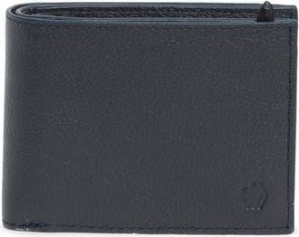 Johnston & Murphy Pebbled Leather Billfold Wallet in Navy at Nordstrom Rack