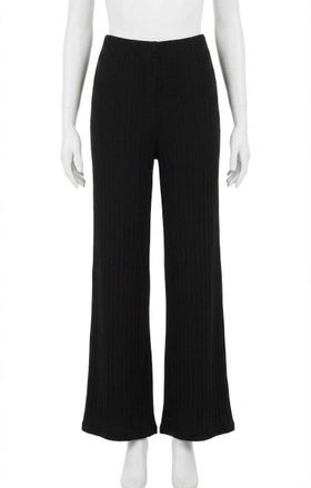 Z Supply Monte Rib Pants In Black