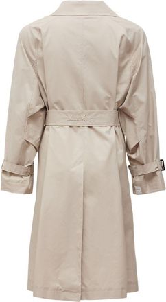 Max Mara Womens Trench Coat Studio Natural Cotton & Raincoats