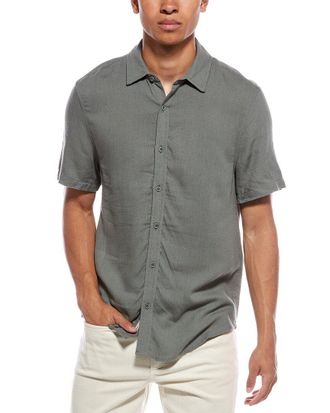 Onia Standard Linen-Blend Shirt
