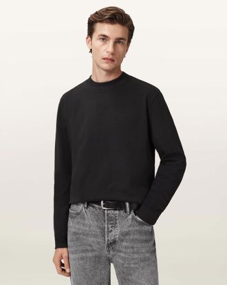 AllSaints Nero Long Sleeve T-Shirt