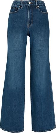 Good American Good Skate Wide-leg Jeans - Blue - 14 (W32 / UK14-16 / L)