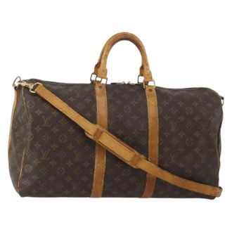 Louis Vuitton Pre-owned Boston Bag - Dames - Pre-owned - Bruin - Maat: ONE Size Leer