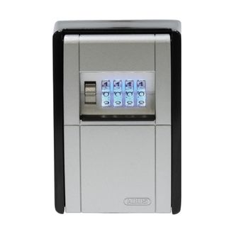 ABUS Caja De Llaves De Pared Abus 787 Led Big Keygarage B - Almacenamiento Para Hasta 38 Llaves - Molletes Iluminadas - Protecci&oacute;n Contra Las Inclemencias