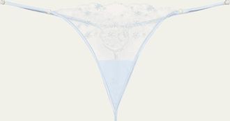 Kiki De Montparnasse Mathilde Embroidered G-String