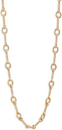 Nordstrom Twisted Figaro Chain Necklace in Gold at Nordstrom