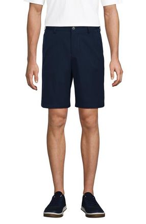 Lands End Active Performance 9 Chino Shorts in Classic Navy at Nordstrom, Size 44 X 11