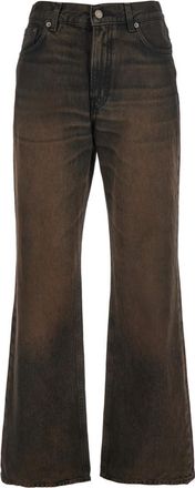 Haikure Brown Regular High Rise Jeans