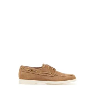 Valentino Garavani Sailor Shoes, female, Pink, Size: 10 US Suede Boat Shoes