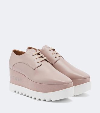 Stella McCartney Elyse embellished platform sneakers