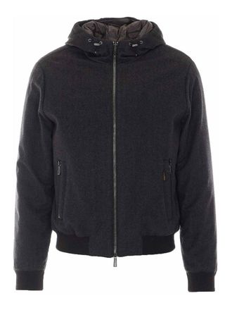 Moorer Blue Moro Brown Oniro Down Jacket