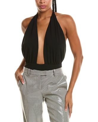 Michael Kors Cross Halter Bodysuit