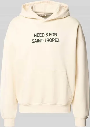 Only & Sons Oversized Hoodie aus Baumwoll-Mix Modell LEROY in Offwhite, Gr&ouml;&szlig;e XXL