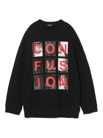 Undercover graphic-print cotton sweatshirt - men - Cotton - 4 - Black