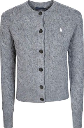 Polo Ralph Lauren Mujer, Jerseys, Gris, Talla: L