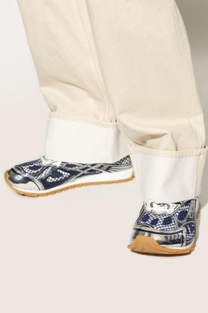 Bottega Veneta Sports Shoes Orbit, Mens, Navy Blue