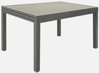 Sweeek Mesa De Jard&iacute;n Extensible De Aluminio, 8 Plazas