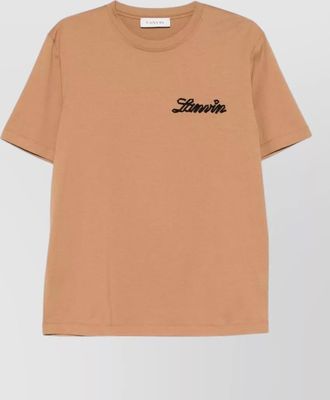 Lanvin cotton logo-print short-sleeve t-shirt