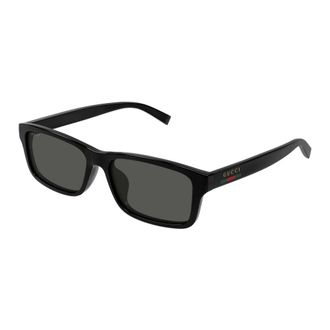 Gucci Gg 1986Sa 001 Zonnebrillen - Heren - Zonnebrillen - Zwart - 57 MM - Accessoires